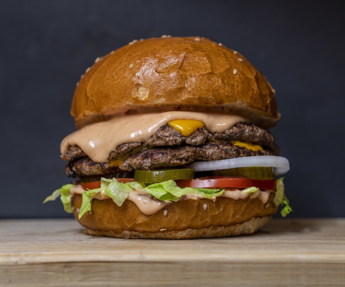Burger House food